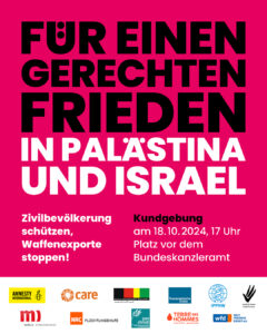 Gerechter Frieden in Palästina und Israel